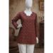 Picture of Chiffon & Georgette Maroon Kurtis And Tunic