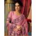 Picture of Radiant Cotton Pale Violet Red Saree