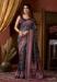 Picture of Ravishing Crepe & Silk Black Saree