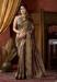 Picture of Admirable Crepe & Silk Rosy Brown Saree