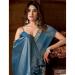 Picture of Charming Silk Midnight Blue Saree