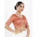 Picture of Magnificent Chiffon Dark Salmon Designer Blouse
