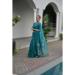 Picture of Nice Silk Teal Saree