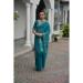 Picture of Nice Silk Teal Saree