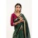 Picture of Pleasing Cotton Sea Green Saree