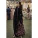 Picture of Shapely Chiffon Black Straight Cut Salwar Kameez