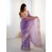 Picture of Amazing Crepe Dark Slate Blue Saree