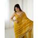 Picture of Classy Crepe Olive Saree