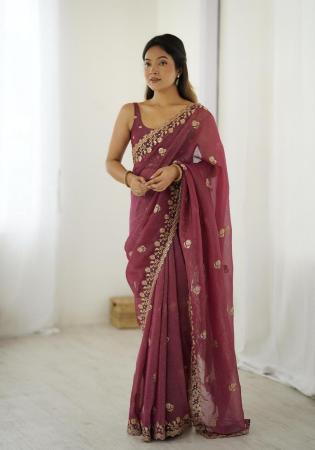 Picture of Stunning Crepe Sienna Saree