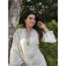 Picture of Silk Light Slate Grey Readymade Salwar Kameez