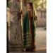 Picture of Delightful Silk Dark Olive Green Saree