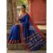 Picture of Delightful Silk Midnight Blue Saree