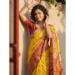 Picture of Resplendent Silk Golden Rod Saree