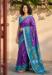Picture of Resplendent Silk Midnight Blue Saree