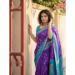 Picture of Resplendent Silk Midnight Blue Saree