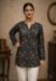 Picture of Sightly Rayon Navy Blue Kurtis & Tunic