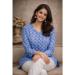 Picture of Grand Rayon Dark Slate Blue Kurtis & Tunic