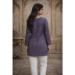 Picture of Bewitching Rayon Purple Kurtis & Tunic