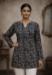 Picture of Bewitching Rayon Black Kurtis & Tunic