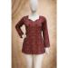 Picture of Charming Rayon Maroon Kurtis & Tunic