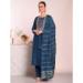Picture of Excellent Silk Midnight Blue Readymade Salwar Kameez