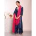 Picture of Stunning Silk Midnight Blue Readymade Salwar Kameez