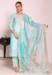 Picture of Bewitching Silk Powder Blue Readymade Salwar Kameez