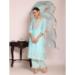 Picture of Bewitching Silk Powder Blue Readymade Salwar Kameez