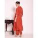 Picture of Good Looking Silk Fire Brick Readymade Salwar Kameez