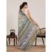 Picture of Enticing Linen & Silk Old Lace Saree
