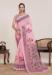 Picture of Graceful Linen & Silk Thistle Saree