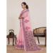 Picture of Graceful Linen & Silk Thistle Saree