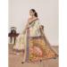 Picture of Graceful Linen & Silk Light Yellow Saree
