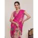 Picture of Grand Linen & Silk Pink Saree