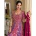 Picture of Bewitching Georgette Rosy Brown Anarkali Salwar Kameez