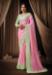 Picture of Superb Silk & Organza Light Coral Saree