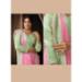 Picture of Superb Silk & Organza Light Coral Saree