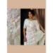 Picture of Classy Silk & Organza Off White Saree