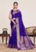 Picture of Charming Silk Purple Saree