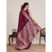 Picture of Comely Silk Maroon Saree