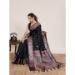 Picture of Magnificent Silk Black Saree