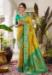 Picture of Pretty Silk Golden Rod Saree