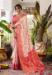 Picture of Nice Silk Dark Salmon Saree