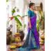 Picture of Superb Silk Teal Saree