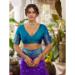 Picture of Superb Silk Teal Saree