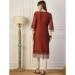 Picture of Gorgeous Cotton & Silk Chocolate Kurtis And Tunic
