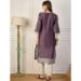 Picture of Good Looking Cotton & Silk Purple Kurtis And Tunic