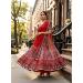Picture of Gorgeous Rayon & Cotton Fire Brick Lehenga Choli