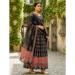Picture of Lovely Rayon & Cotton Black Lehenga Choli
