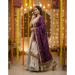 Picture of Good Looking Rayon & Cotton Off White Lehenga Choli